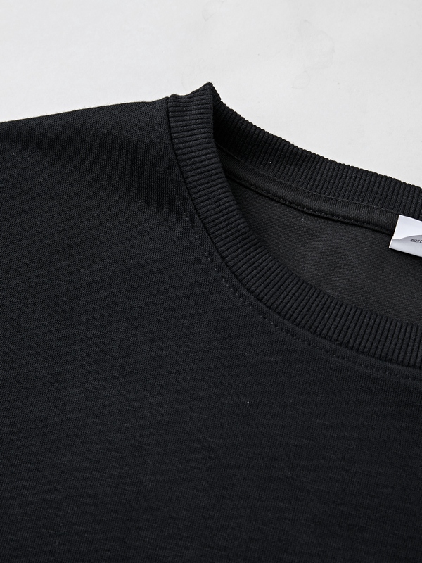 Men's Moon Shape Print Sweatshirt-5