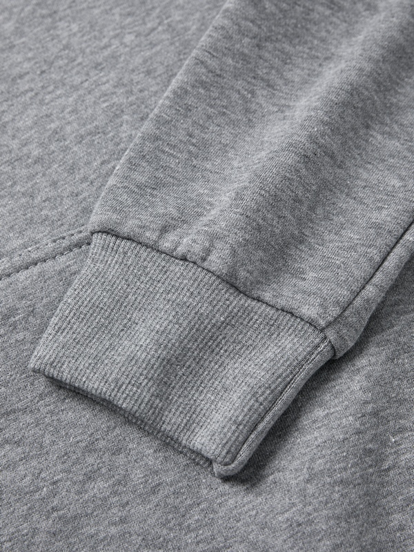 Men's Basic Solid Oversized Hoodie-4