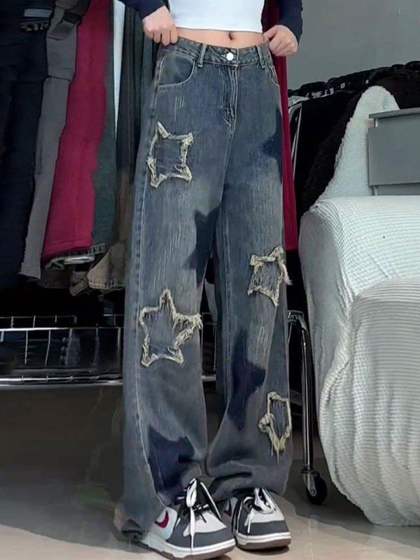 Vintage Star Raw Trim Boyfriend Jeans-2