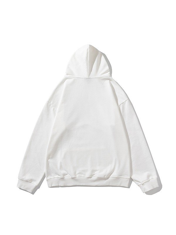 Gothic Rhinestone Graphic Unisex Hoodie-1