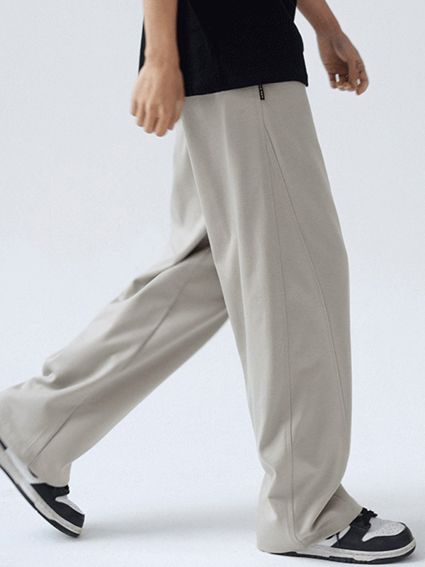 Men's Paneled Loose Casual Pants-3